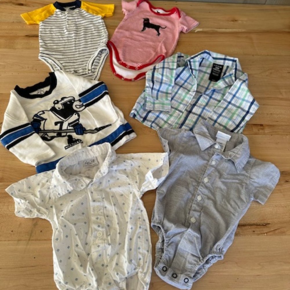 Baby Boy 6/9 month clothes bundle - quantity 6